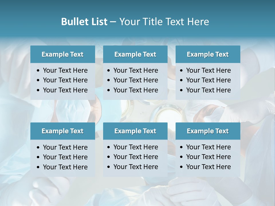 Woman Team Doctor PowerPoint Template