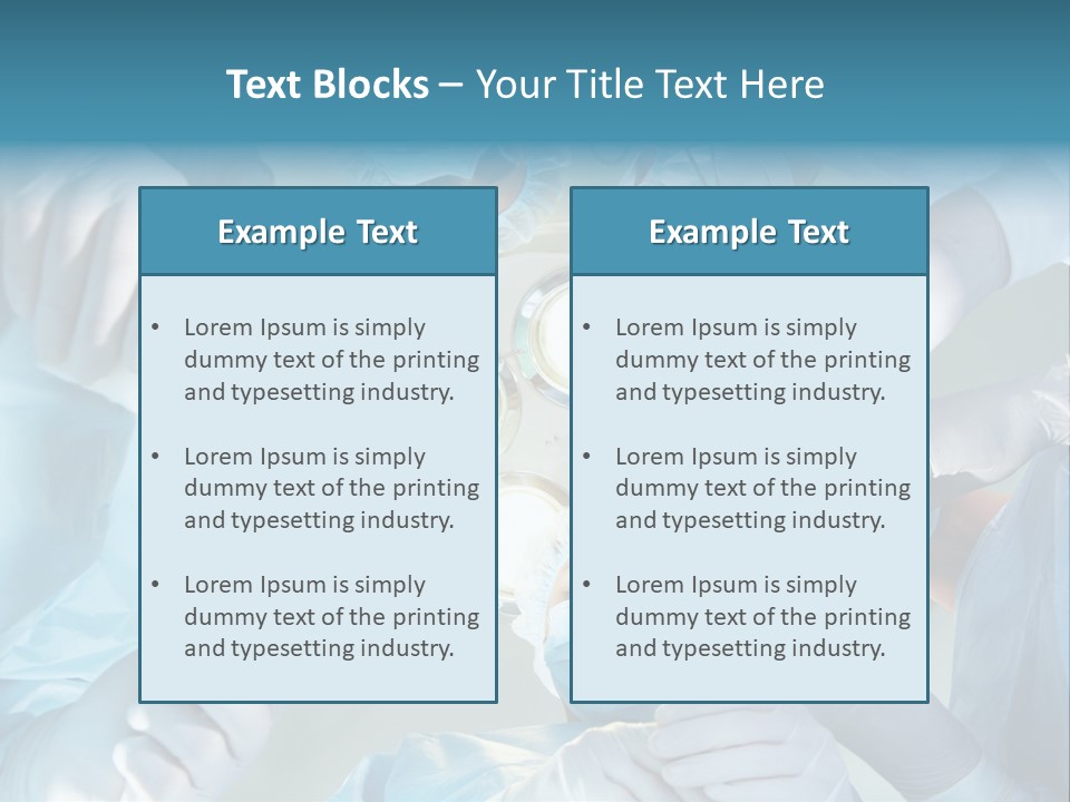 Woman Team Doctor PowerPoint Template
