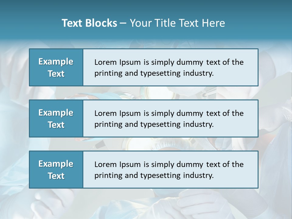 Woman Team Doctor PowerPoint Template