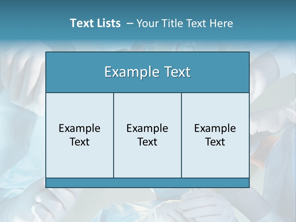 Woman Team Doctor PowerPoint Template