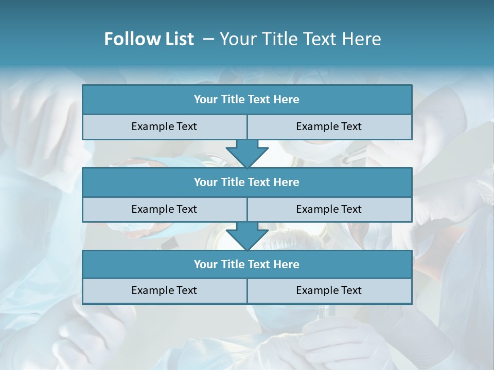 Woman Team Doctor PowerPoint Template