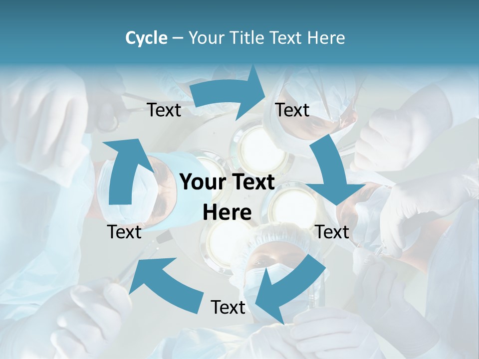 Woman Team Doctor PowerPoint Template