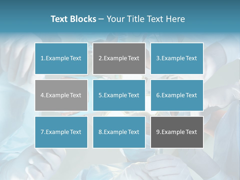 Woman Team Doctor PowerPoint Template