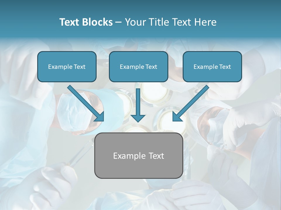 Woman Team Doctor PowerPoint Template