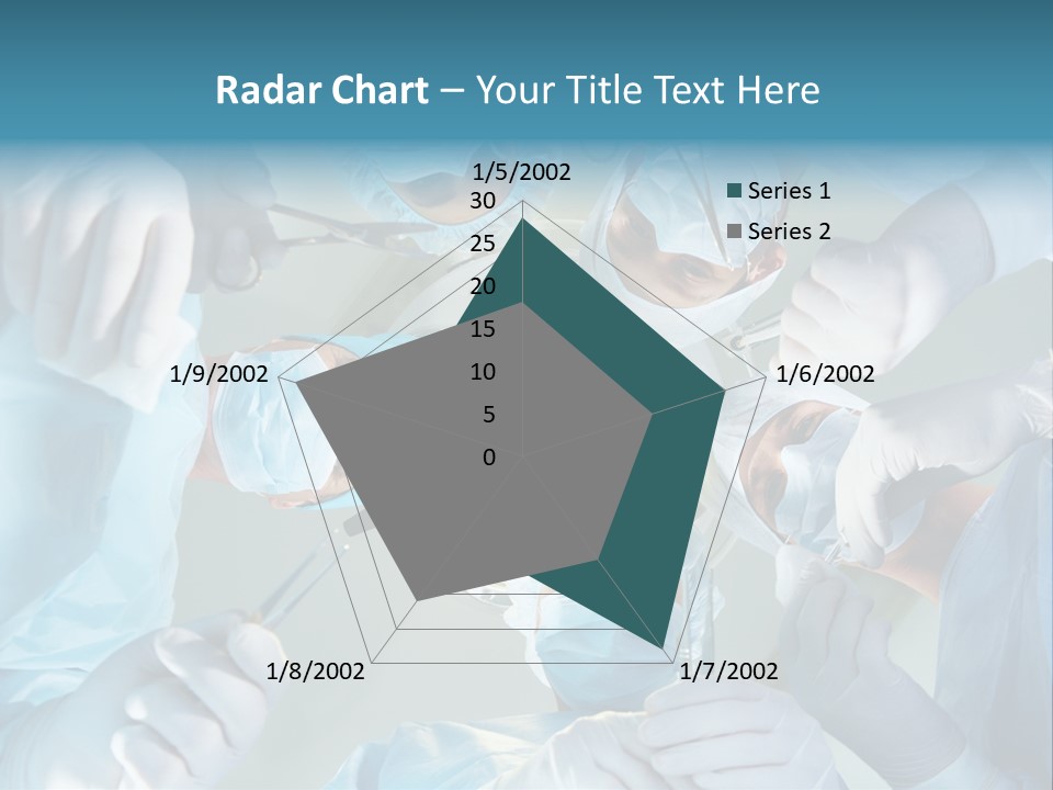 Woman Team Doctor PowerPoint Template