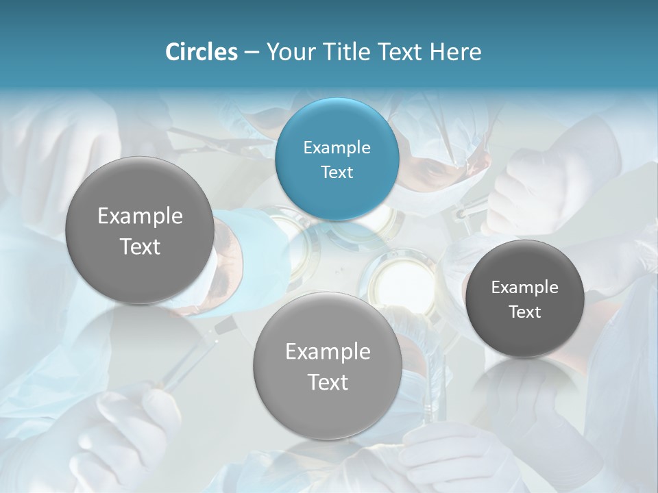 Woman Team Doctor PowerPoint Template