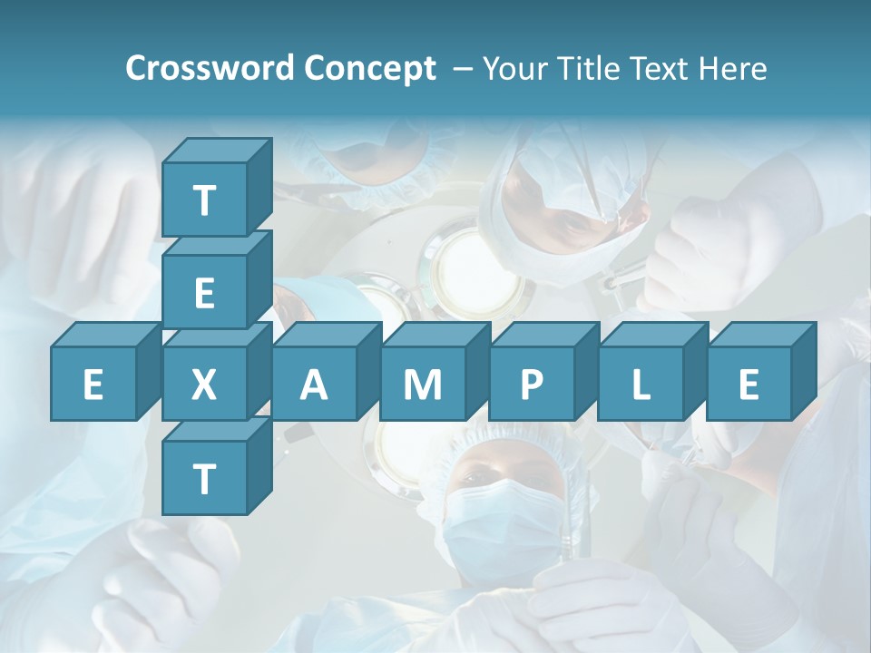 Woman Team Doctor PowerPoint Template