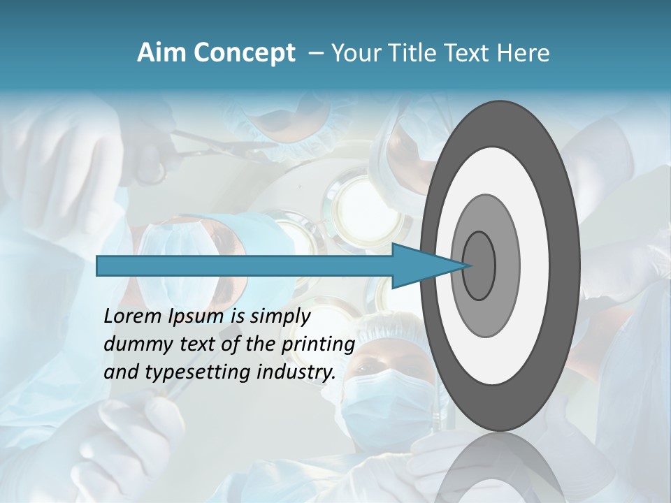 Woman Team Doctor PowerPoint Template