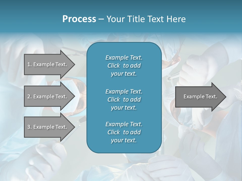 Woman Team Doctor PowerPoint Template