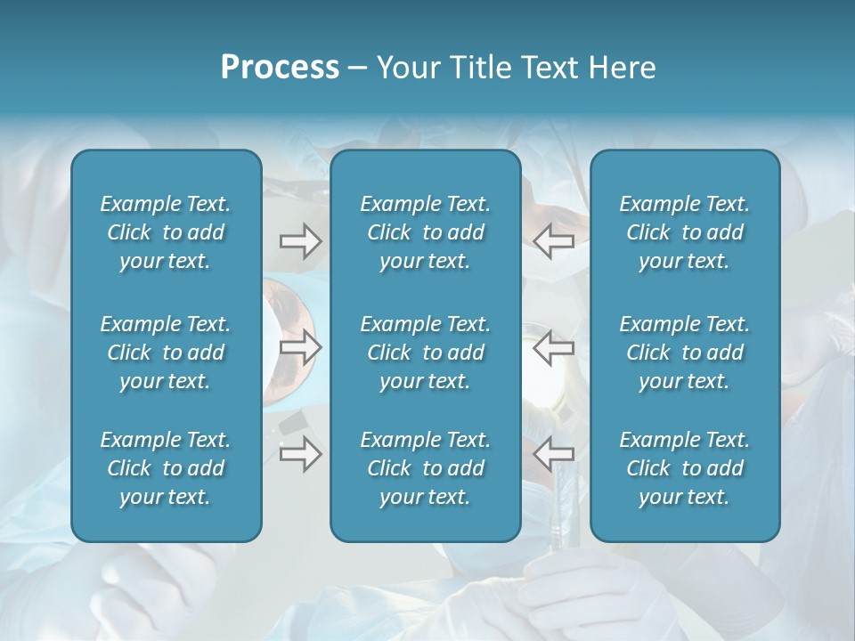 Woman Team Doctor PowerPoint Template