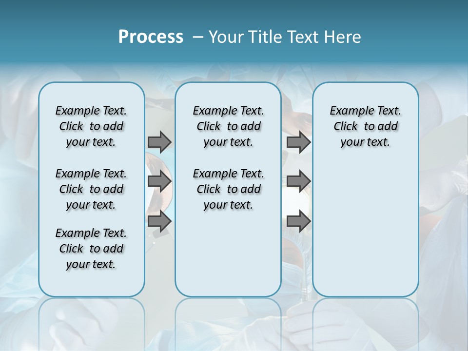 Woman Team Doctor PowerPoint Template