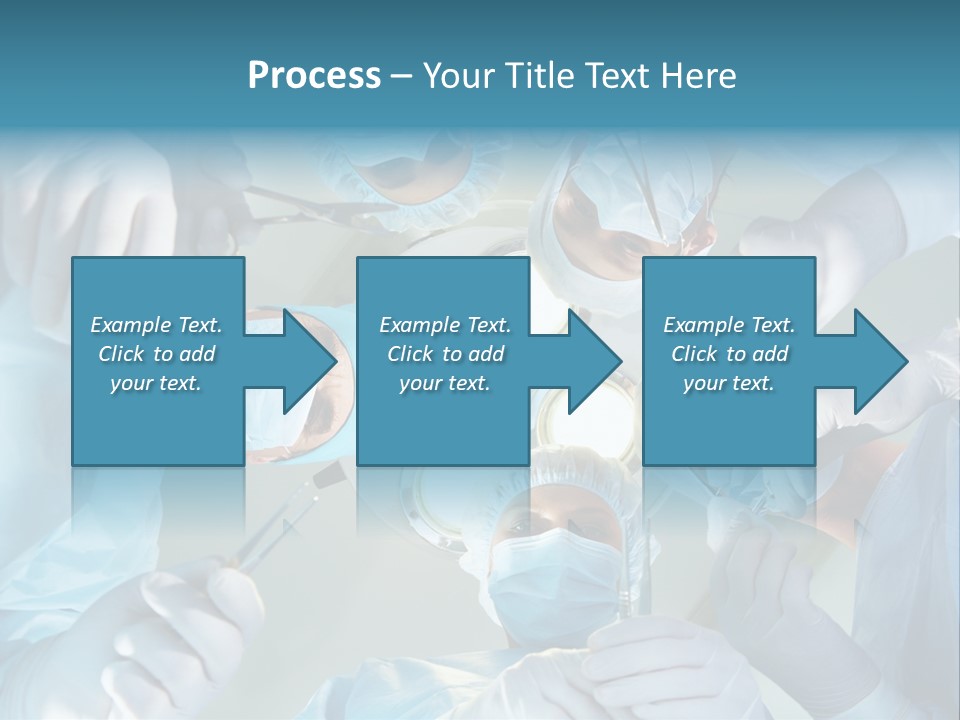 Woman Team Doctor PowerPoint Template