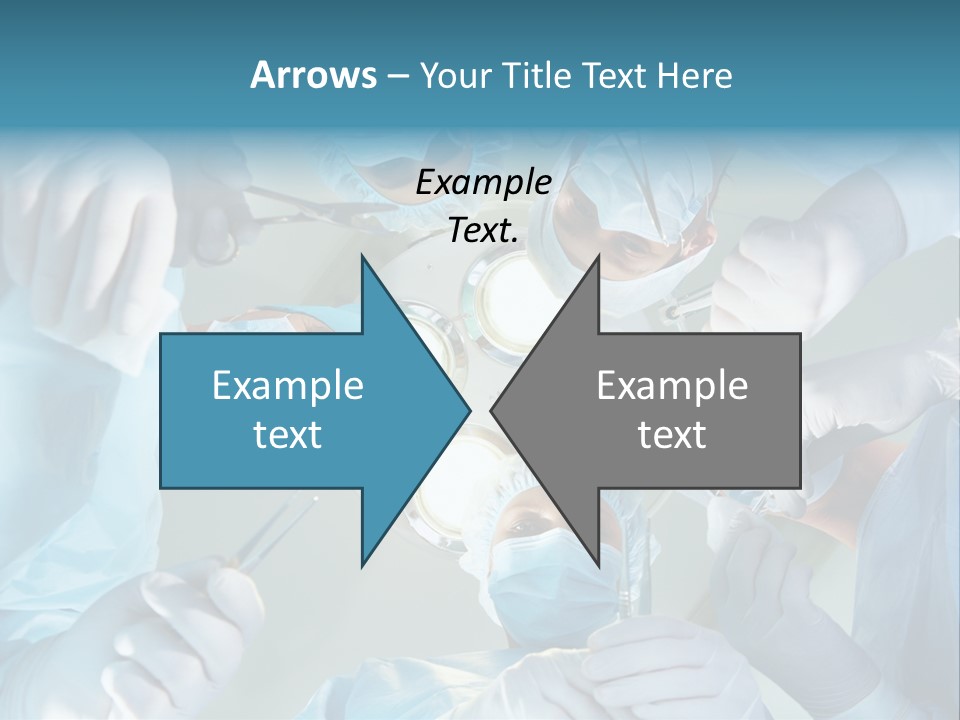 Woman Team Doctor PowerPoint Template