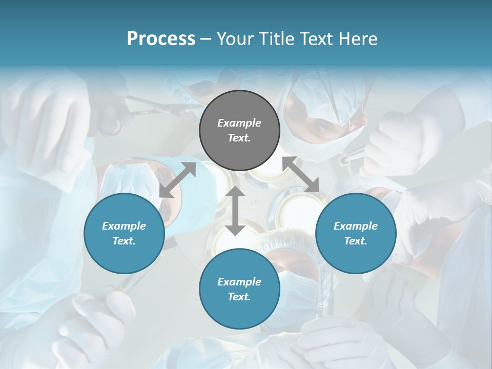 Woman Team Doctor PowerPoint Template