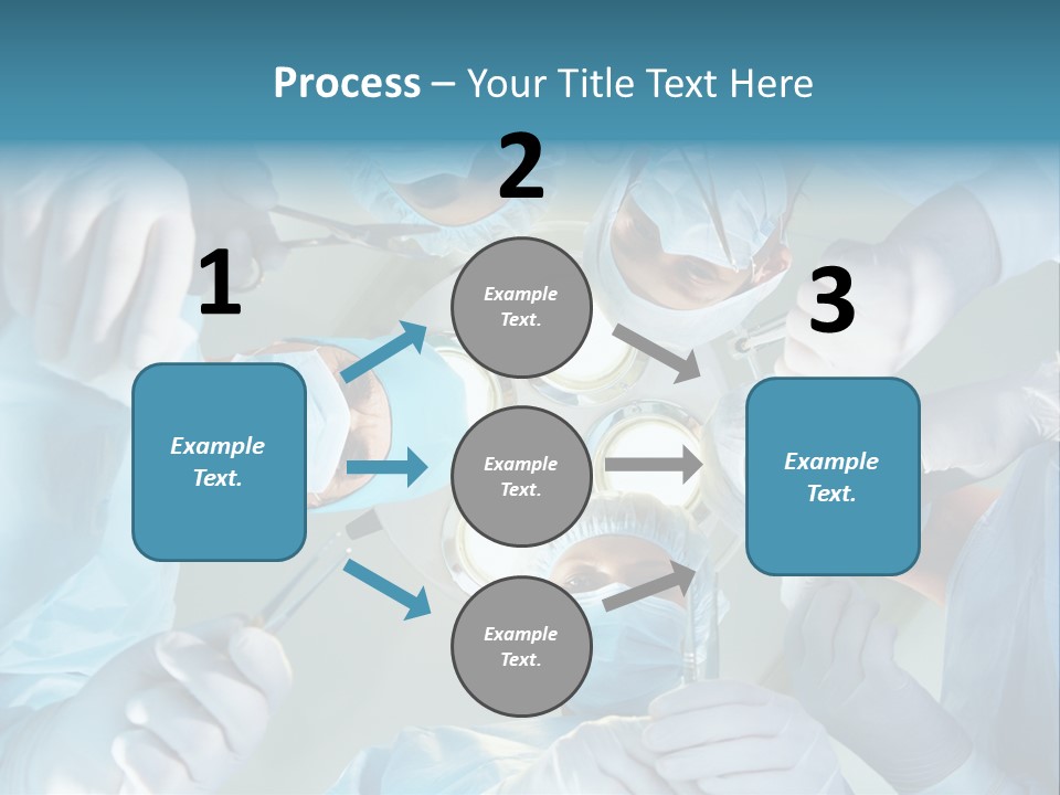 Woman Team Doctor PowerPoint Template