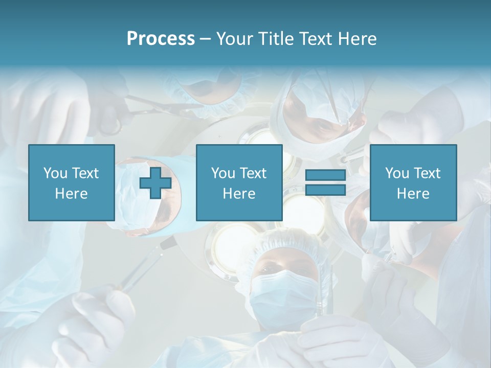 Woman Team Doctor PowerPoint Template