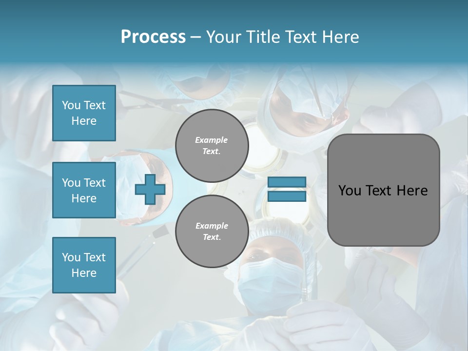 Woman Team Doctor PowerPoint Template