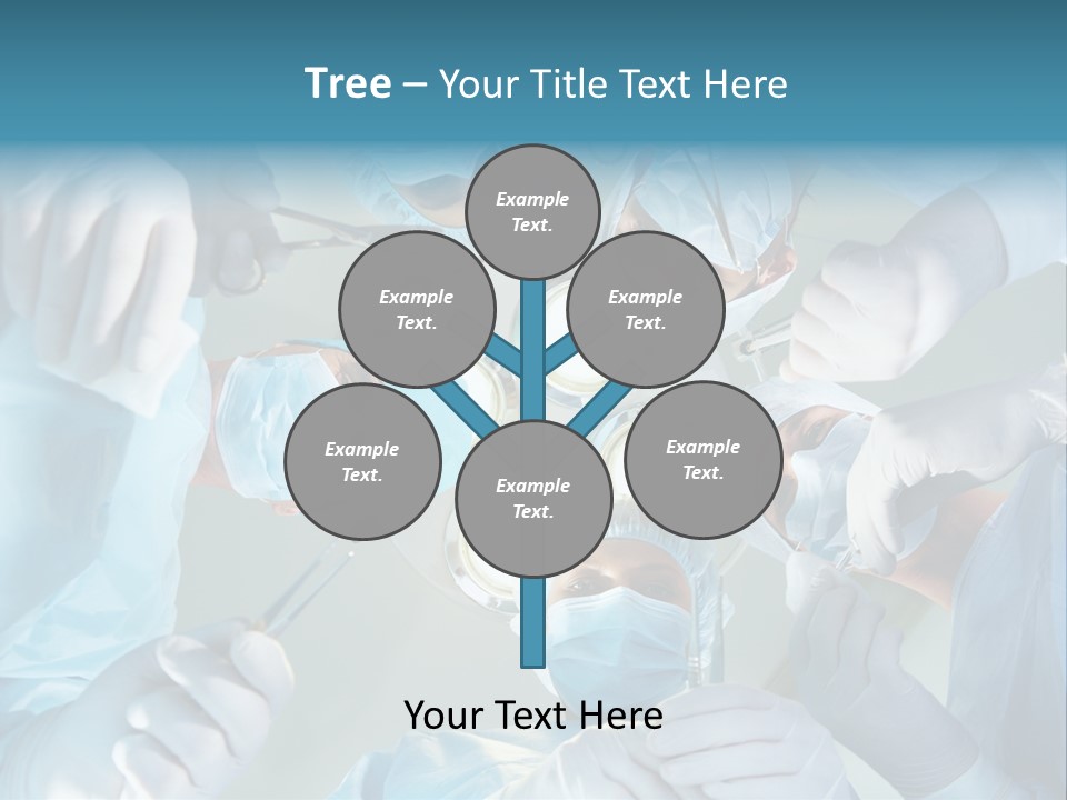 Woman Team Doctor PowerPoint Template