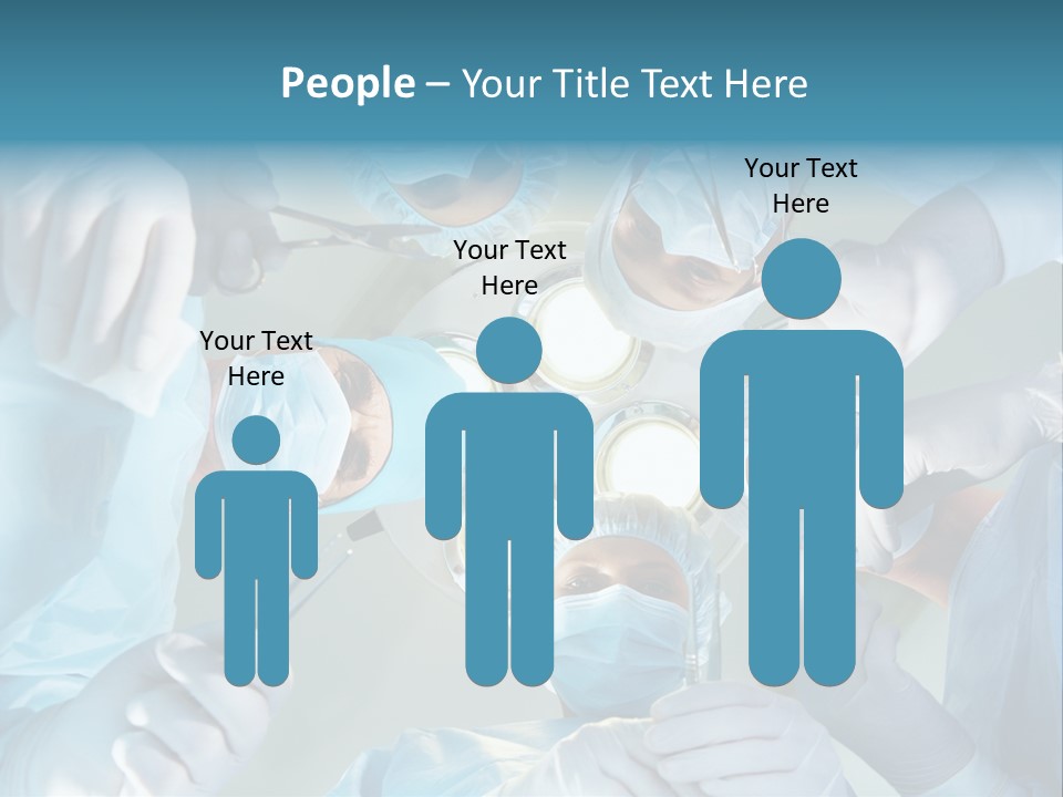 Woman Team Doctor PowerPoint Template