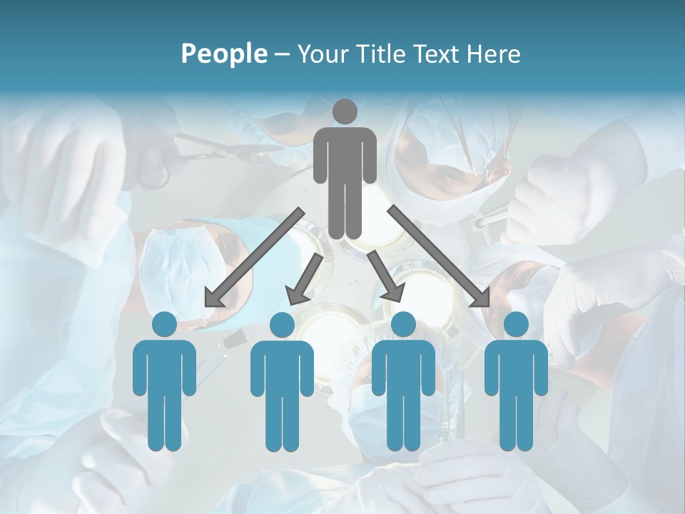 Woman Team Doctor PowerPoint Template