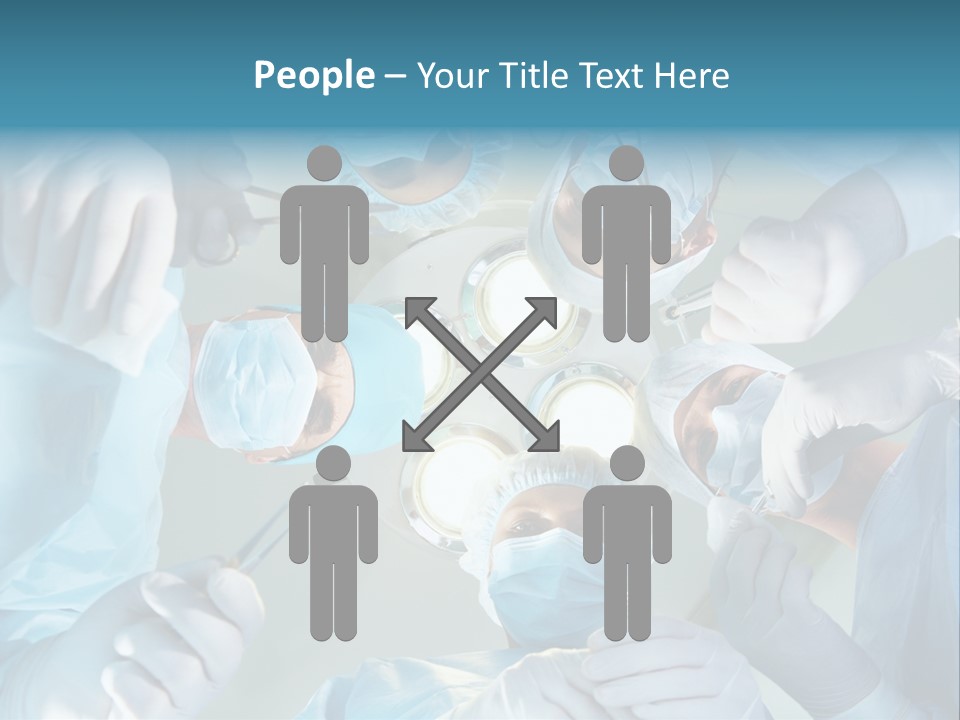 Woman Team Doctor PowerPoint Template