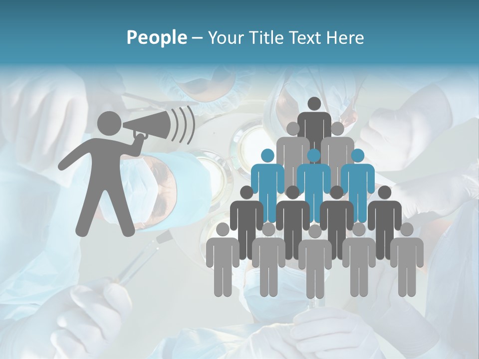 Woman Team Doctor PowerPoint Template