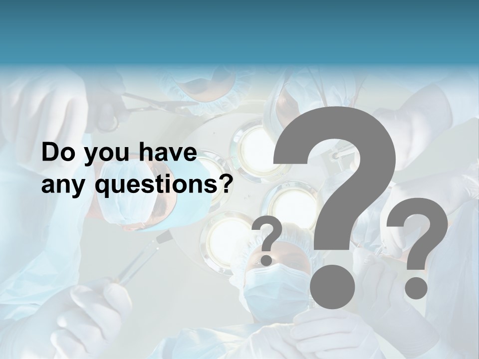 Woman Team Doctor PowerPoint Template