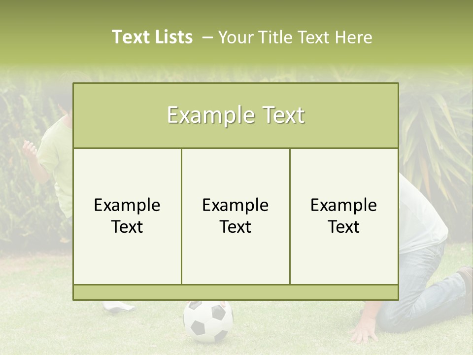 Son Human Life PowerPoint Template