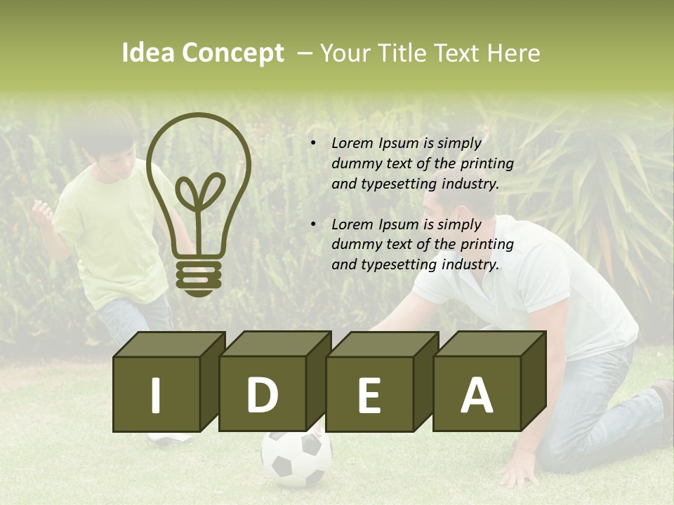 Son Human Life PowerPoint Template