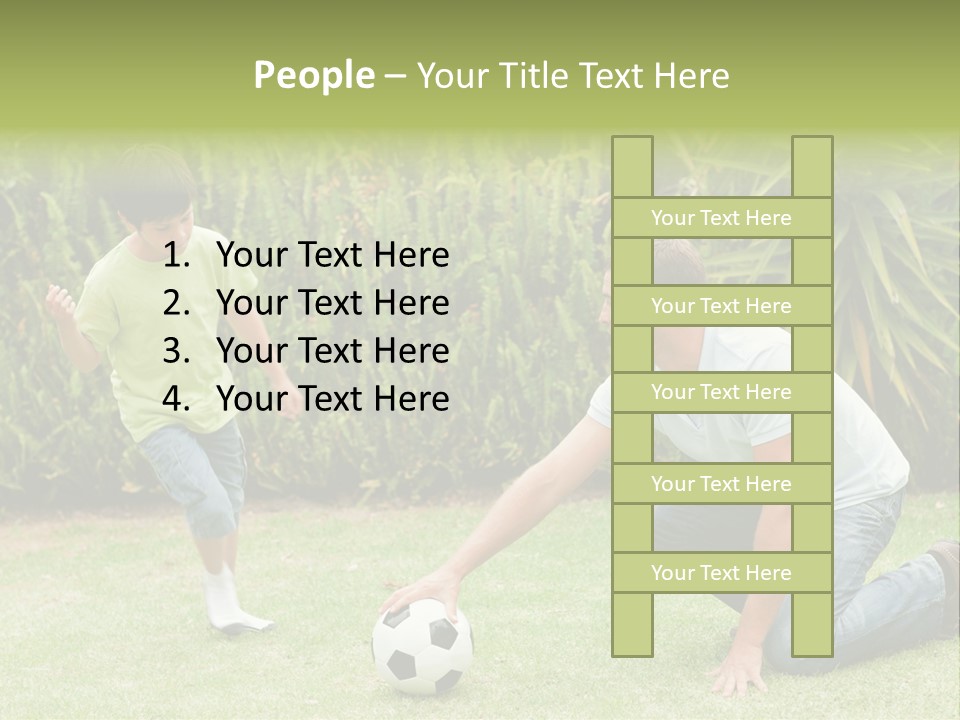 Son Human Life PowerPoint Template