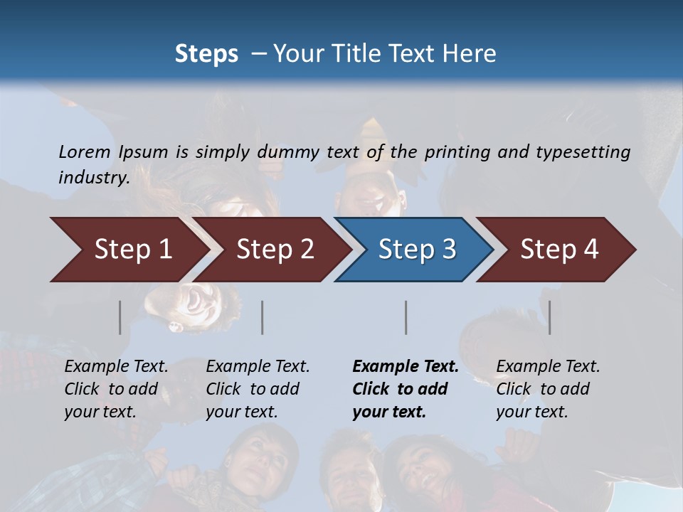 Low Hold Male PowerPoint Template