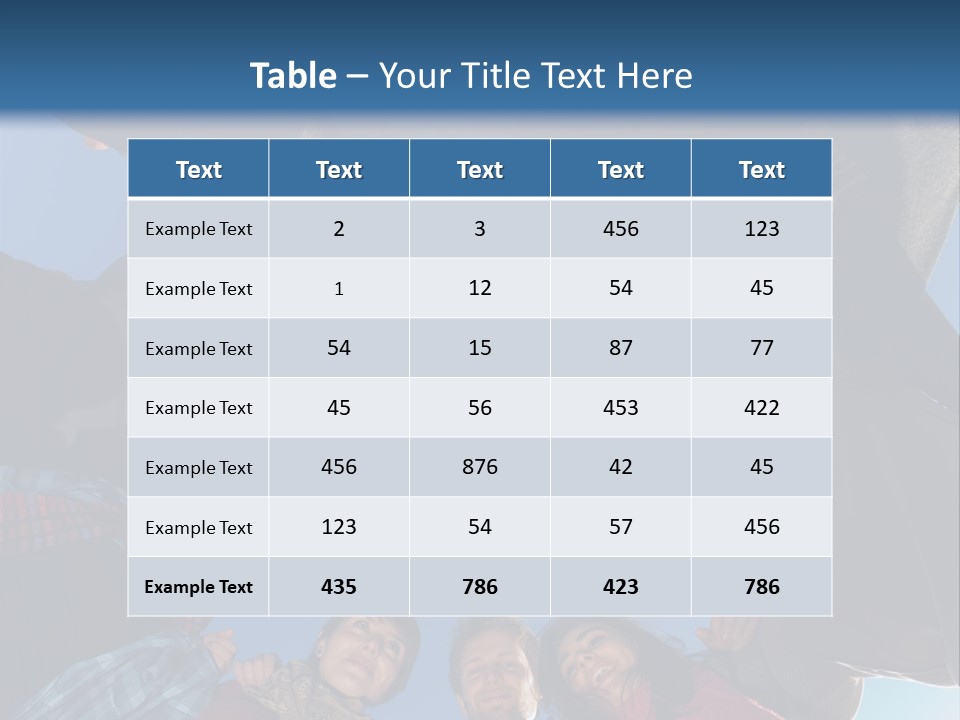 Low Hold Male PowerPoint Template