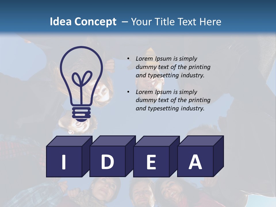 Low Hold Male PowerPoint Template