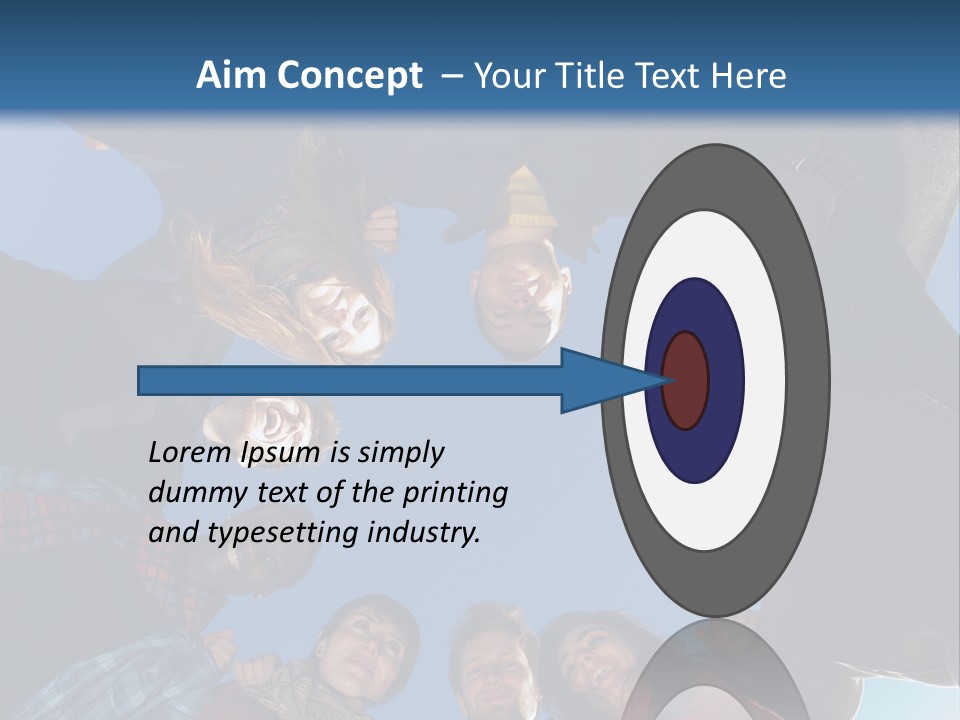 Low Hold Male PowerPoint Template