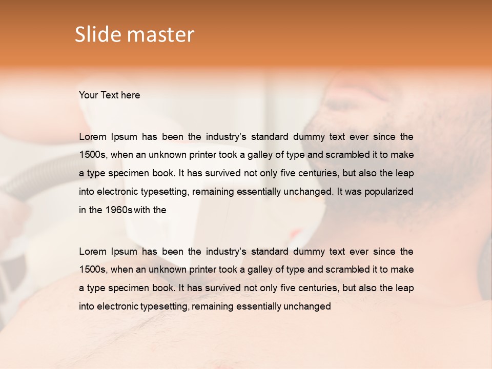 Glasses Wax Red PowerPoint Template