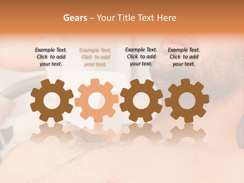 Glasses Wax Red PowerPoint Template