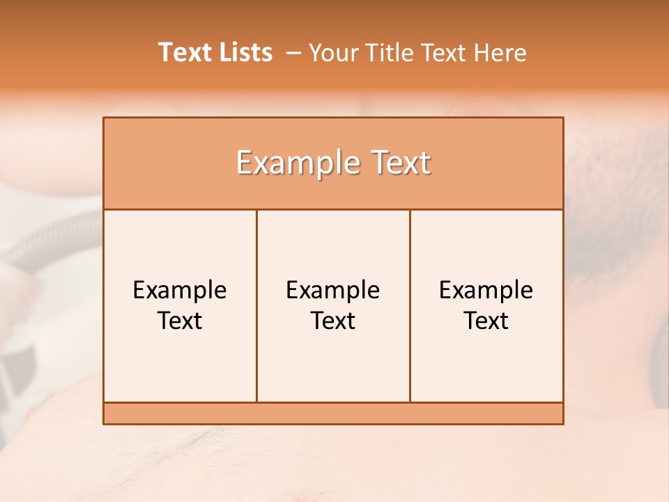 Glasses Wax Red PowerPoint Template