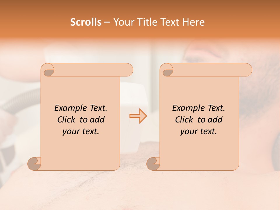 Glasses Wax Red PowerPoint Template