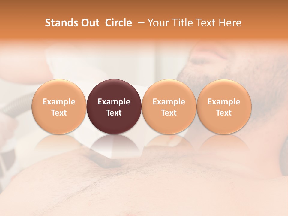 Glasses Wax Red PowerPoint Template