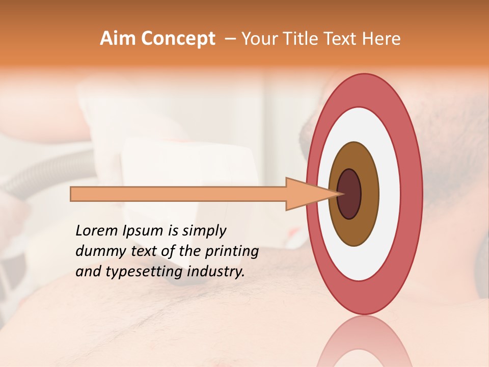 Glasses Wax Red PowerPoint Template