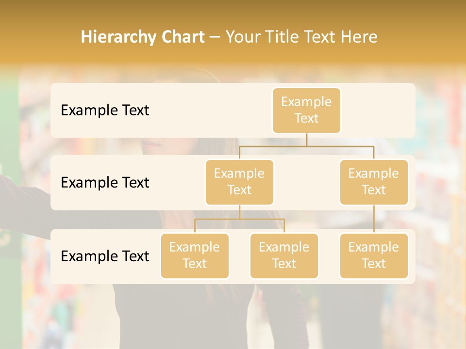 Walk Turning Shopping PowerPoint Template