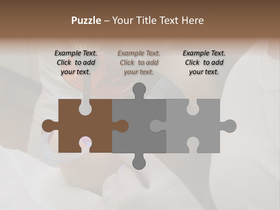 Child Orthodontics Closeup PowerPoint Template