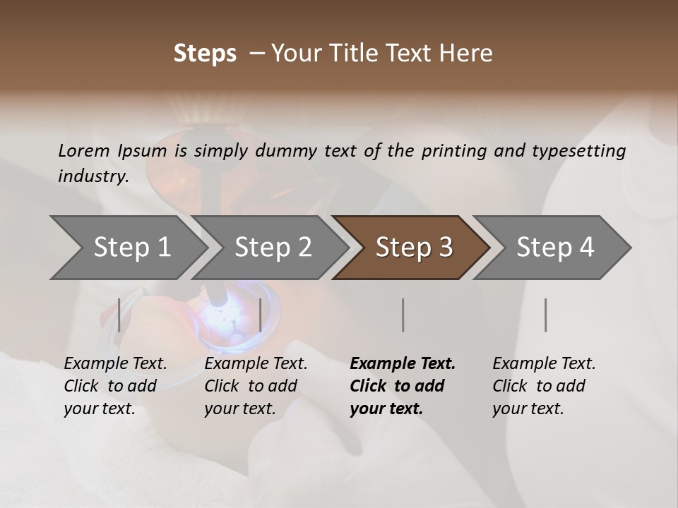 Child Orthodontics Closeup PowerPoint Template
