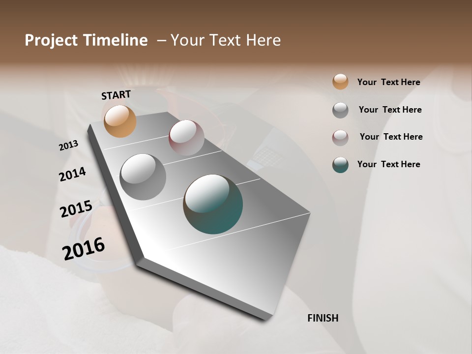 Child Orthodontics Closeup PowerPoint Template