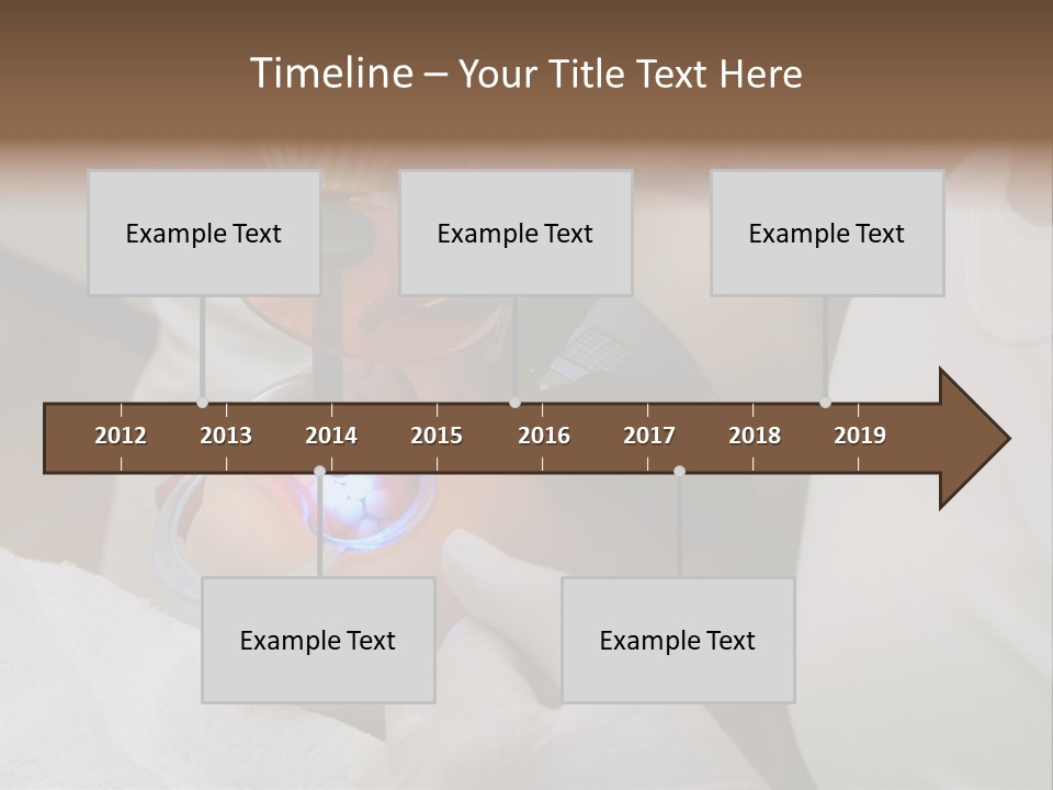 Child Orthodontics Closeup PowerPoint Template