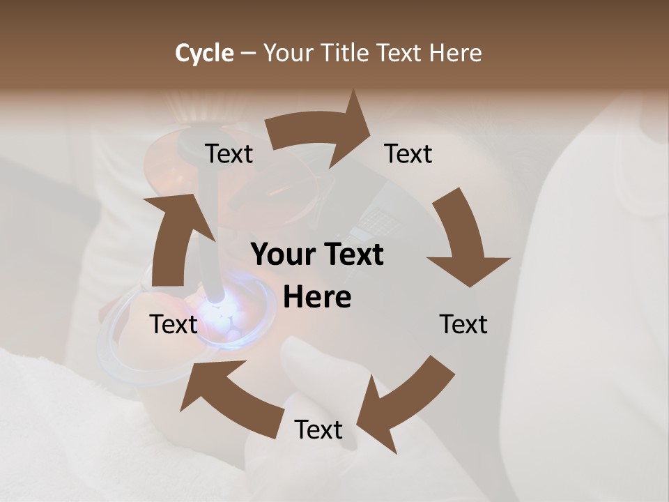 Child Orthodontics Closeup PowerPoint Template