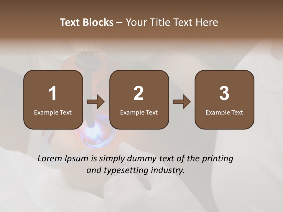 Child Orthodontics Closeup PowerPoint Template