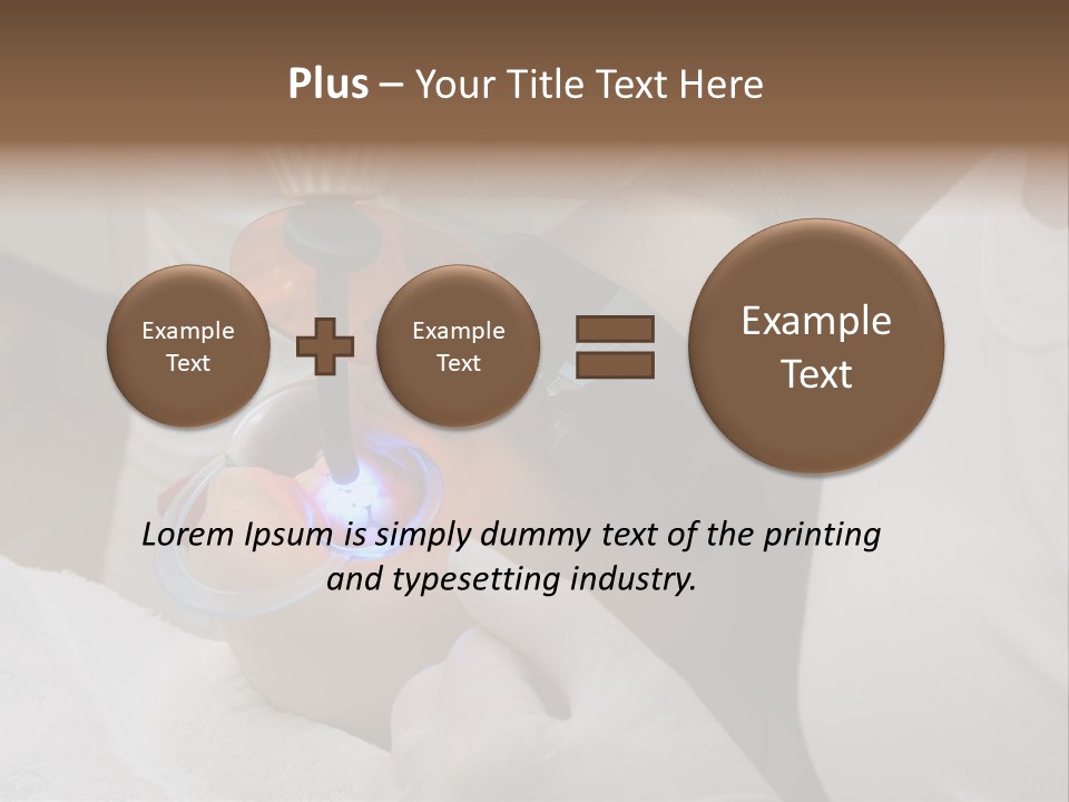 Child Orthodontics Closeup PowerPoint Template