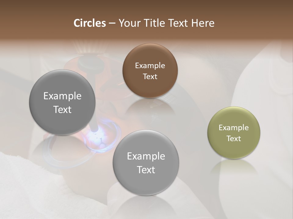 Child Orthodontics Closeup PowerPoint Template