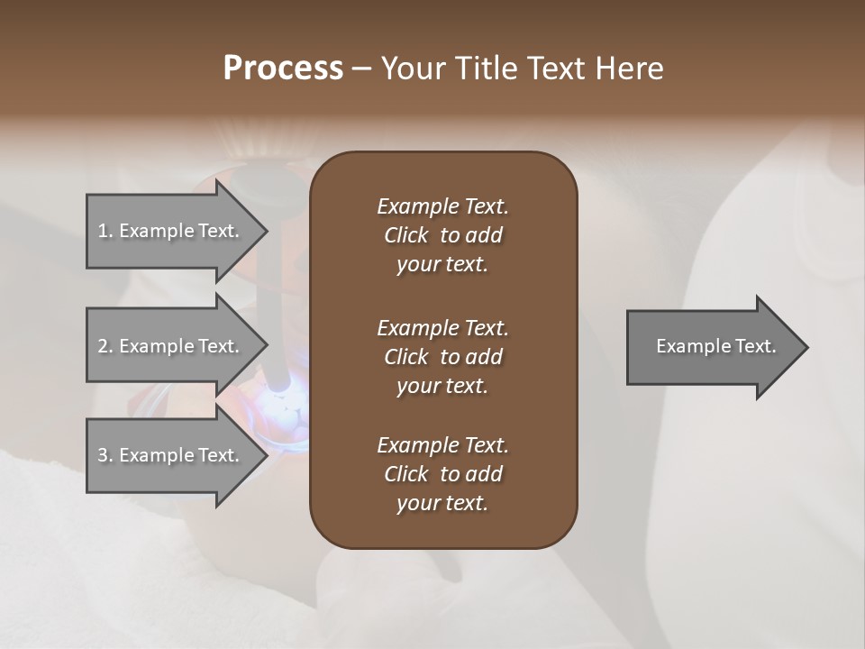 Child Orthodontics Closeup PowerPoint Template